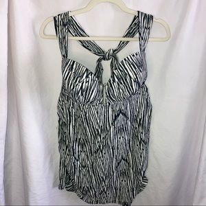 Lane Bryant Halter Tankini - Size 42D